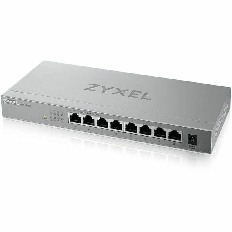 ZYXEL MG-108 Ethernet Switch - Thumbnail 4