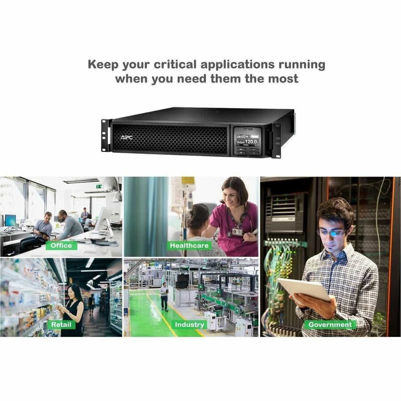 APC by Schneider Electric Smart-UPS SRT 2200VA 120V