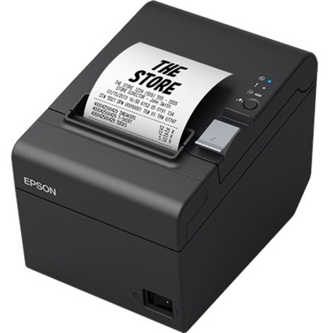 Epson TM-T20III Desktop Direct Thermal Printer - Monochrome - Receipt Print - Ethernet - USB + Ethernet + Wireless - 9.84 in/s Mono - 203 x 203 dpi - Wireless LAN - 3.15" Label Width - Thumbnail 3