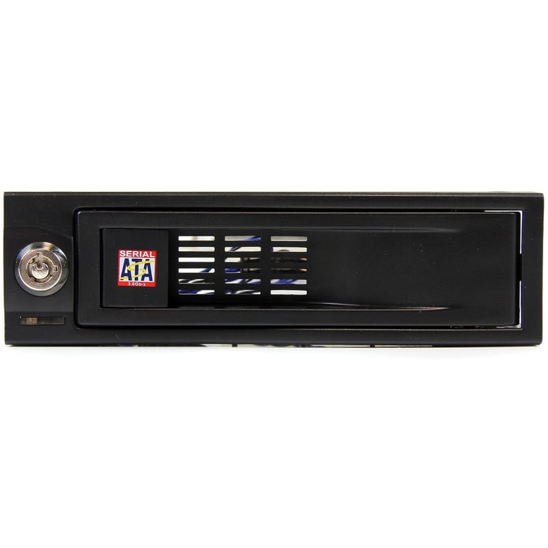 StarTech.com 5.25" Tray-Less SATA Hot-Swap Hard Drive Bay - Storage mobile rack - black - Thumbnail 2