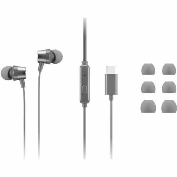 Lenovo 300 USB-C Wired In-Ear Headphone - Thumbnail 2