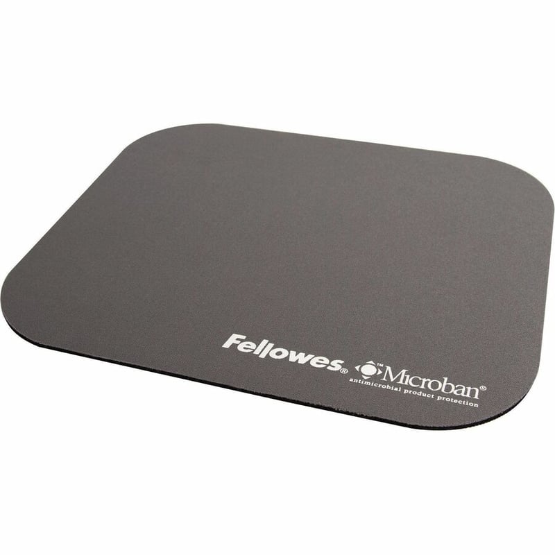 Fellowes Microban Mouse Pad - Graphite - Thumbnail 2
