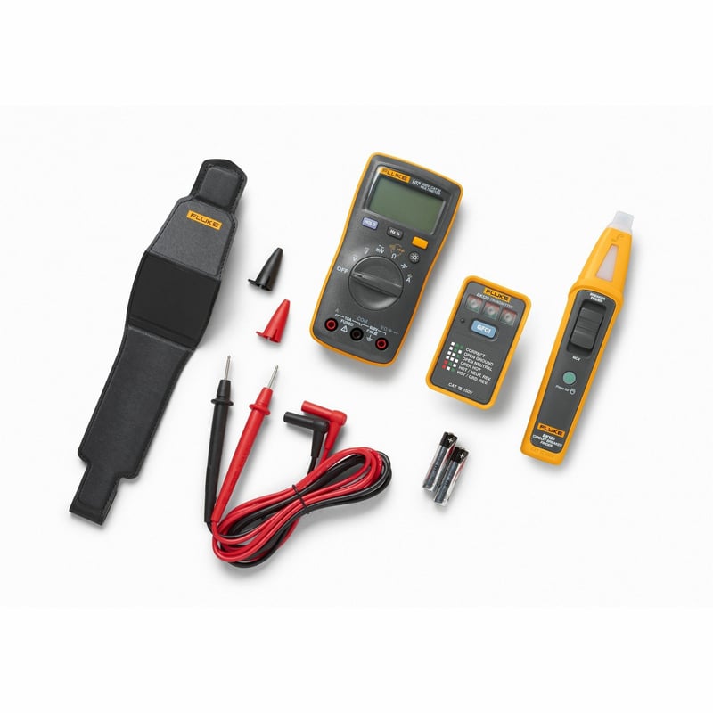 FLUKE 107 DMM AND BK120 BREAKER FINDER BUNDLE - Thumbnail 1
