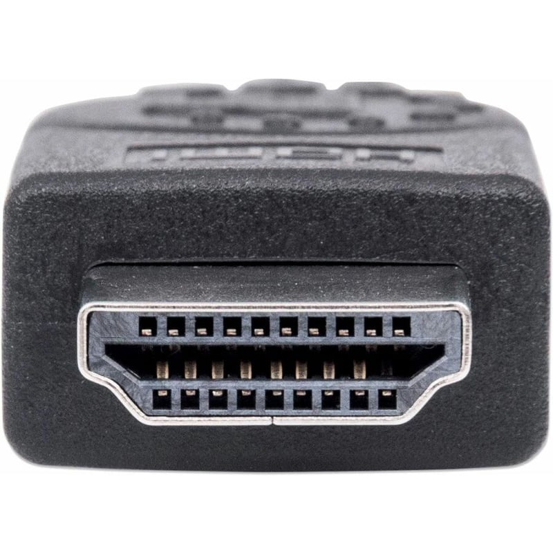 Manhattan HDMI Male to Male High Speed Shielded Cable with Ethernet, 16.5', Black - Thumbnail 4