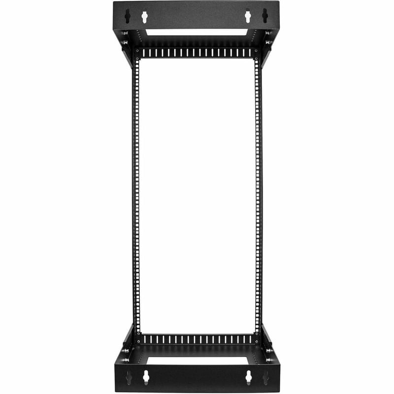 StarTech.com 2-Post 24U Heavy-Duty Wall Mount Network Rack, 19" Open Frame Server Rack with Adjustable Depth, Data Rack for IT Equipment~ - Thumbnail 2