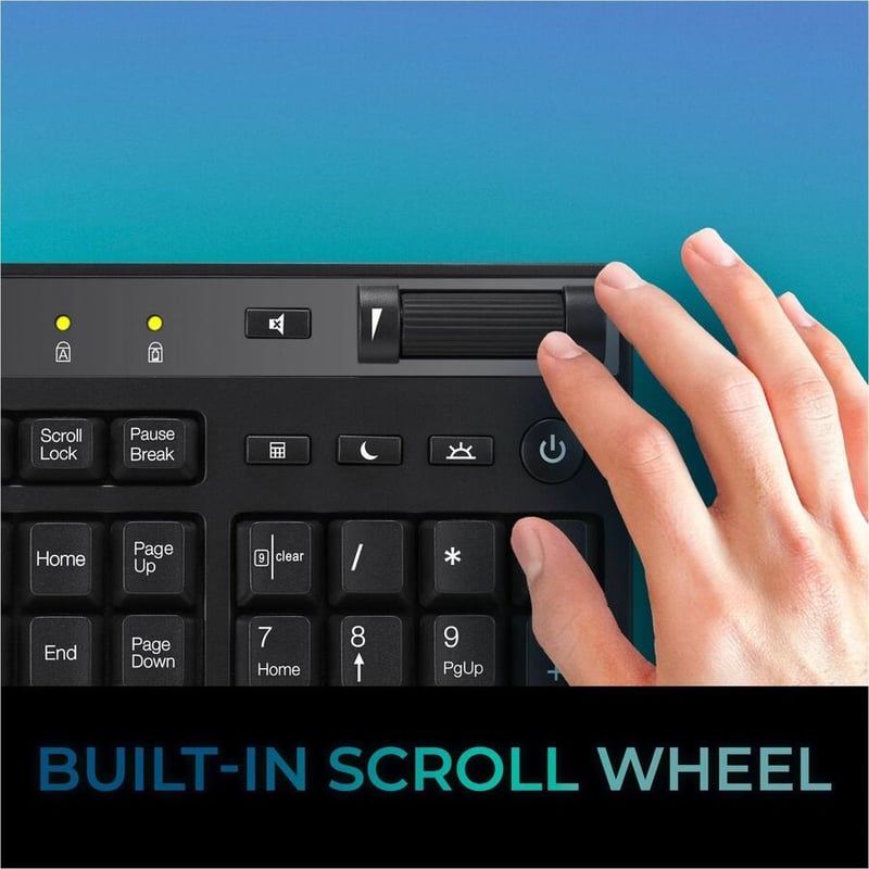 MULTI OS WIRELESS DESKTOP KEYBOARD WITH TOUCHPAD - Thumbnail 4