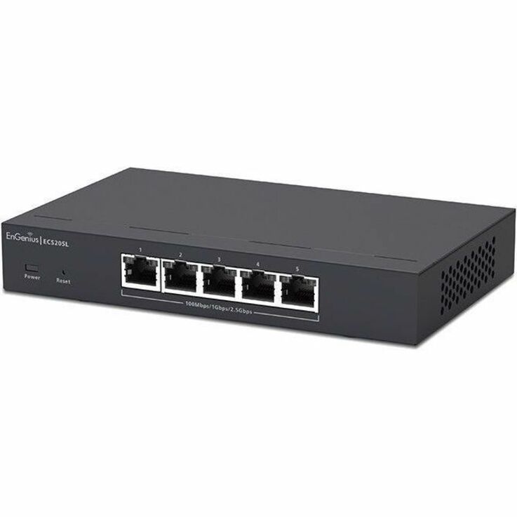 ENGENIUS CLOUD SWITCH ECS205L COMPACT L2 5 X 2.5G PORT SWITCH - Thumbnail 2