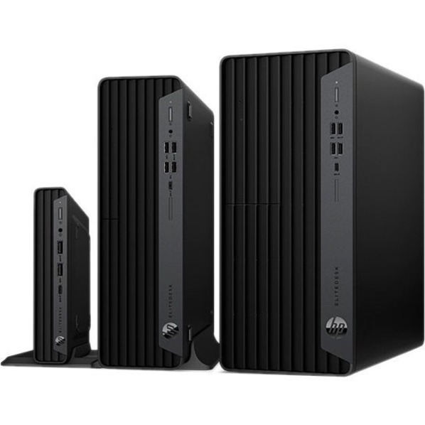 HP EliteDesk 800 G6 Desktop Computer - Intel Core i5 10th Gen i5-10500T Hexa-core (6 Core) 2.30 GHz - 16 GB RAM DDR4 SDRAM - 512 GB M.2 PCI Express NVMe 3.0 SSD - Desktop Mini - Thumbnail 4