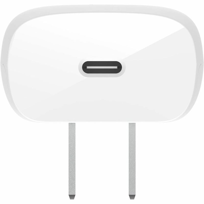 Belkin 30W USB-C PD 3.0 PPS Wall Charger + 3.3ft USB-C to USB-C Cable - Fast Charging - White - Thumbnail 2
