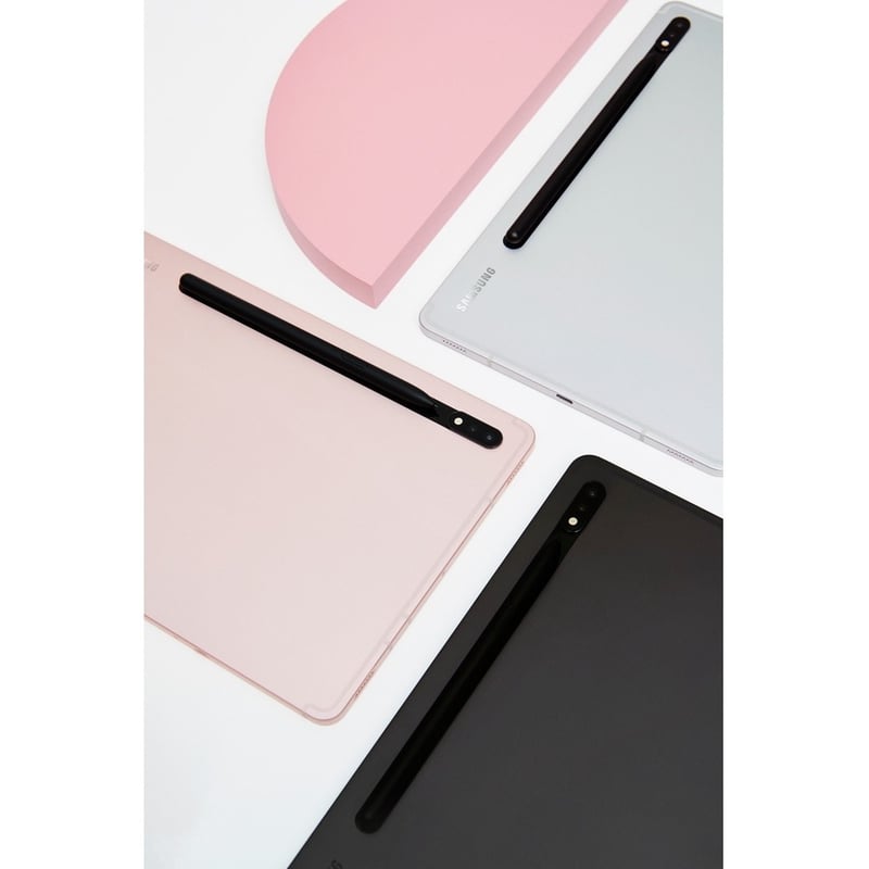 Samsung Galaxy Tab S8+ Tablet - 12.4" WQXGA+ - Qualcomm SM8450 Snapdragon 8 Gen 1 Octa-core - 8 GB - 128 GB Storage - 5G - Graphite - Thumbnail 4