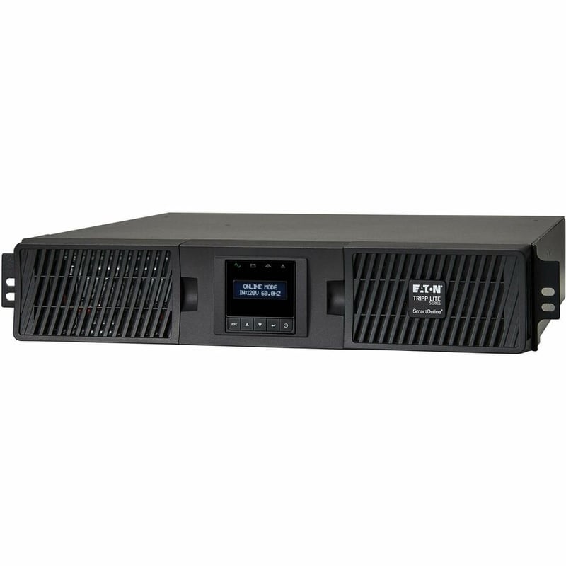 Eaton Tripp Lite Series Tripp Lite series SmartOnline 2000VA 1800W 120V Double-Conversion Sine Wave UPS - 7 Outlets, Extended Run, Network Card Option, LCD, USB, DB9, 2U Rack/Tower Battery Backup - Thumbnail 5
