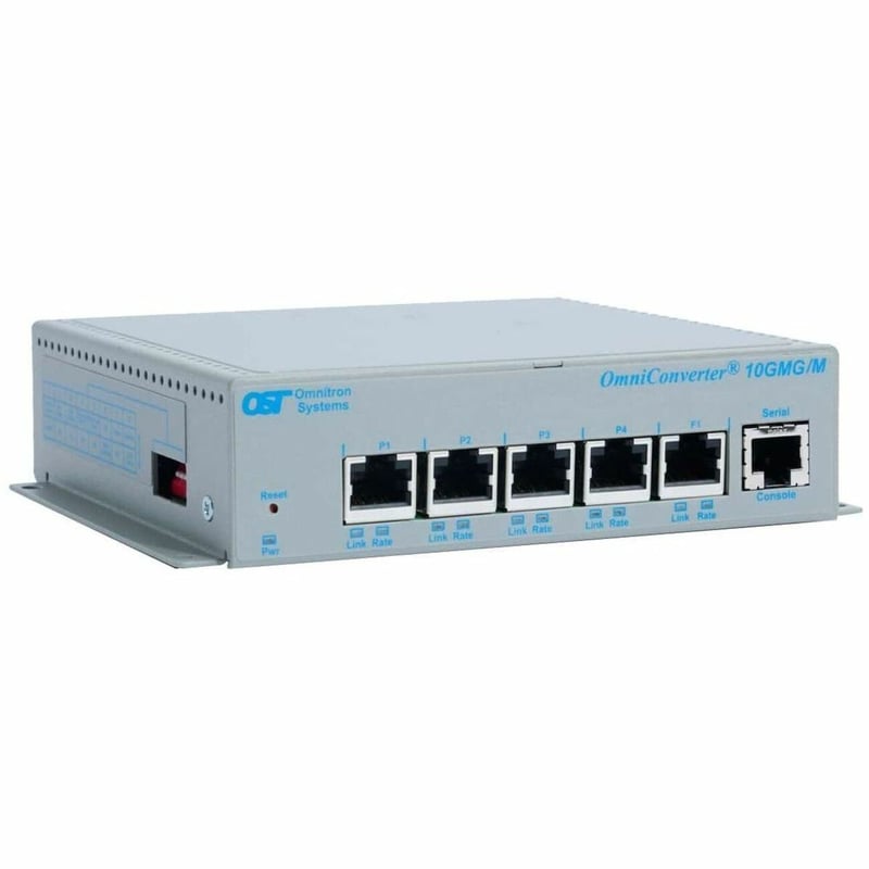 MULTI-GIGABIT SWITCH MANAGED 5 PORT RJ-45 UPLINK DC
