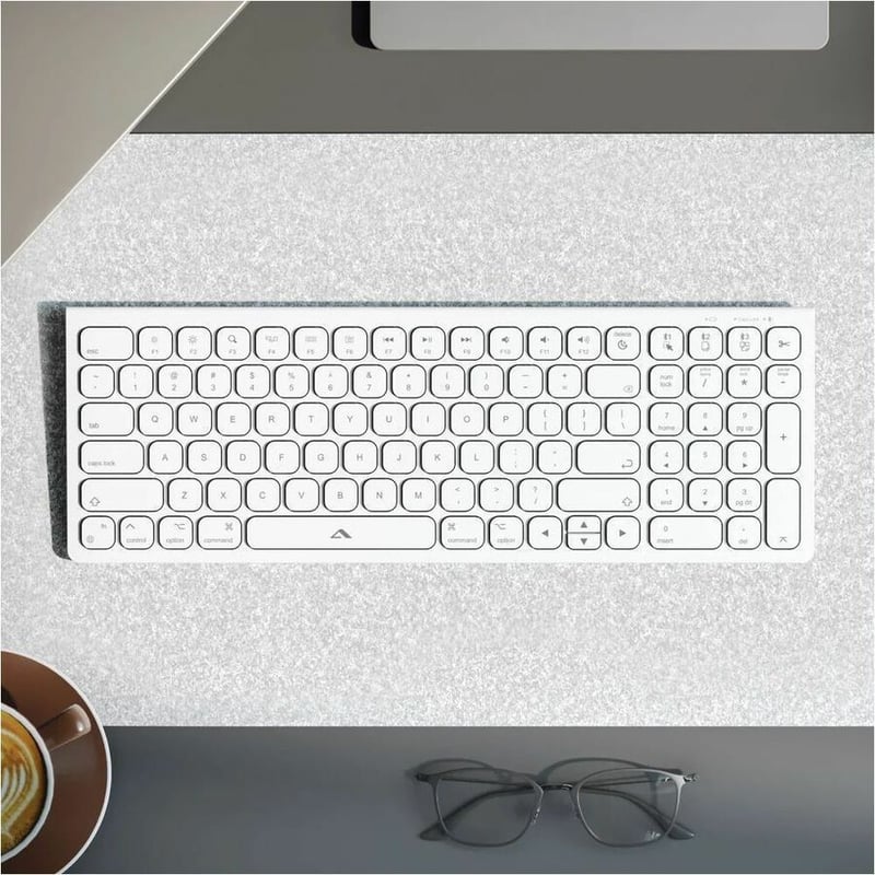 ALOGIC ECHELON COMPACT USB-C RECHARGEABLE BLUETOOTH KEYBOARD FOR - Thumbnail 4