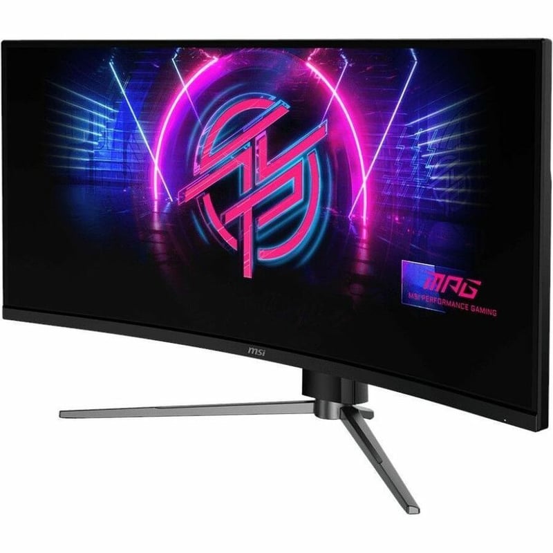 MPG 346CQRF X24 GAMING MONITOR 34IN RAPID VA 3440X1440 UWQHD 240HZ - Thumbnail 1