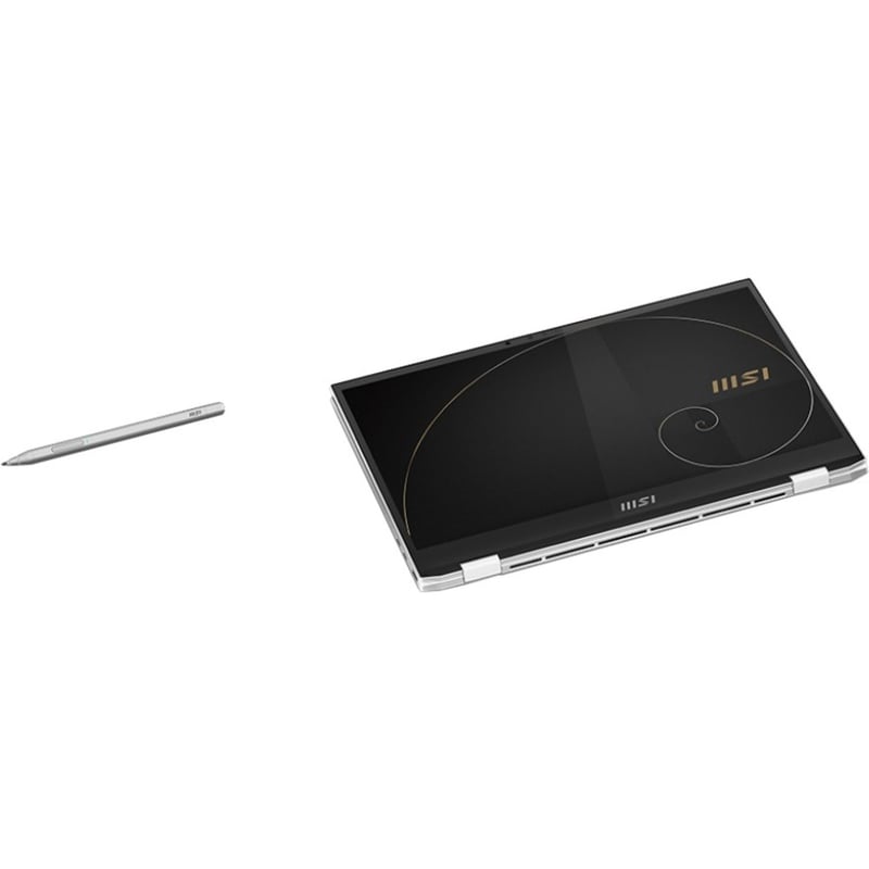 MSI Summit E13 Flip Evo A11MT-022 13.4" Touchscreen Convertible 2 in 1 Notebook - Full HD Plus - 1920 x 1200 - Intel Core i7 11th Gen i7-1185G7 1.20 GHz - 16 GB Total RAM - 512 GB SSD - Pure White - Thumbnail 4