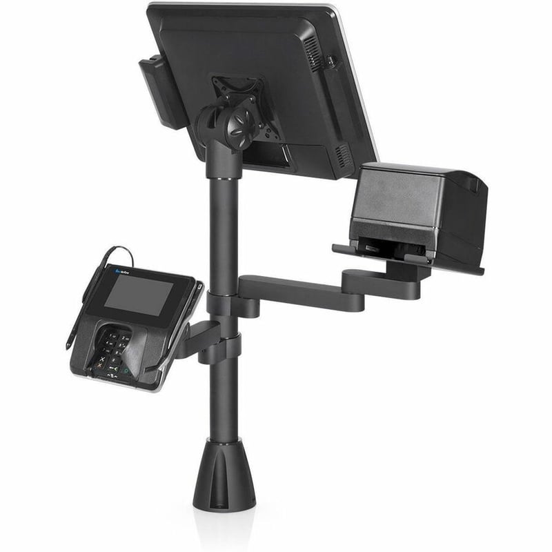 HAT Design Works Counter Mount for Display - Black - TAA Compliant - Thumbnail 3