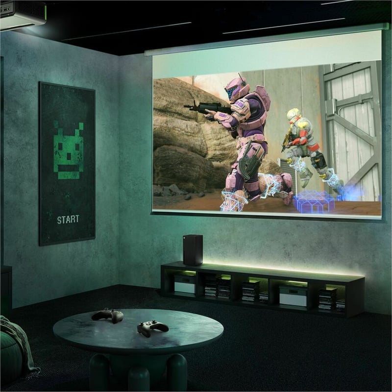 ViewSonic PJ-SCW-1001W 100" Projection Screen - Thumbnail 2