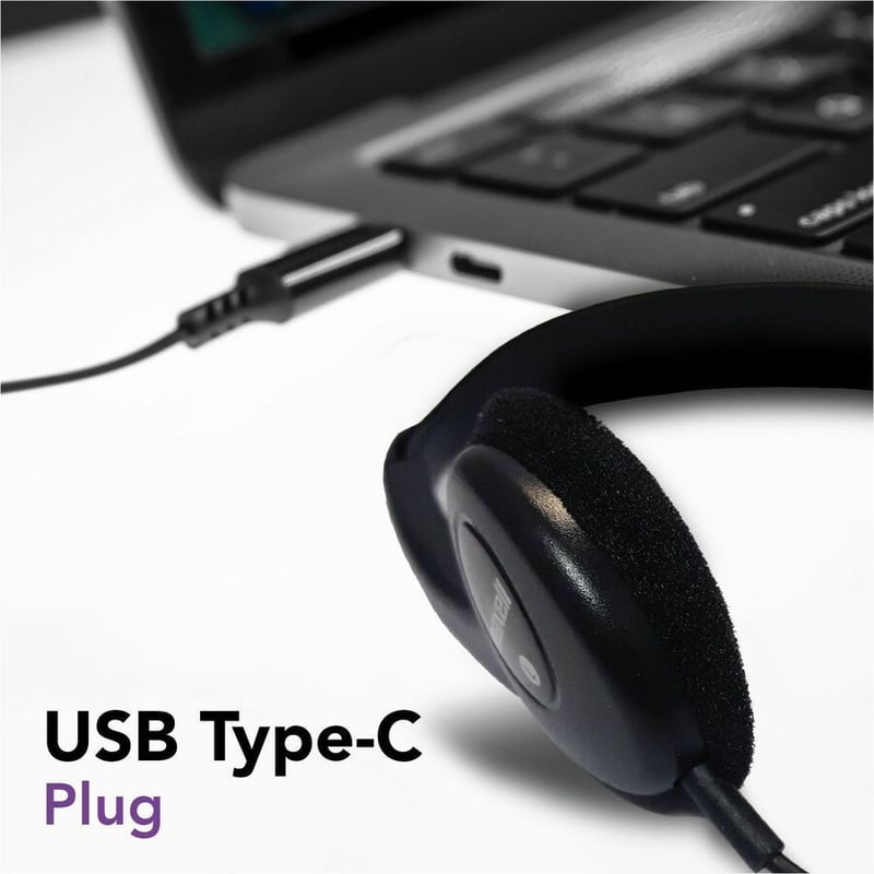 HP101 TYPE C HEADPHONE WITH MIC WIRED TYPE-C - Thumbnail 3