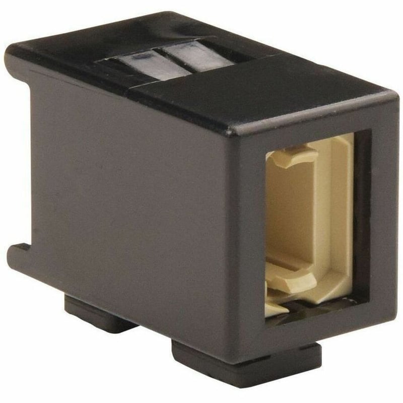 Ortronics HDFM Fiber Module with HiLOC Boot, MTP, Beige - Thumbnail 3