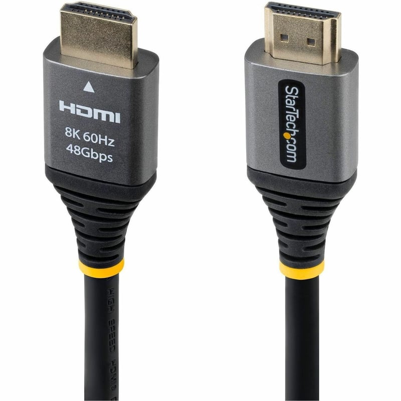 6FT HDMI 2.1 CABLE 8K 60HZ CERTIFIED ULTRA HIGH SPEED HDMI - Thumbnail 1