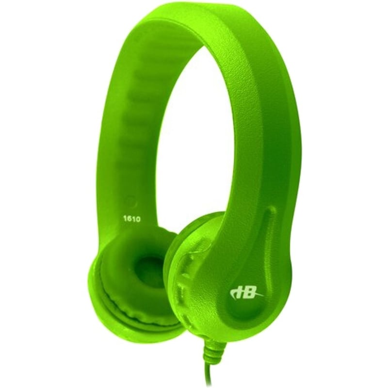 Hamilton Buhl Flex-Phones Single Construction Foam Headphones - Green - Thumbnail 1