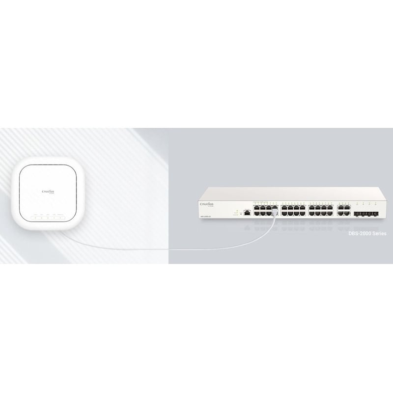 D-Link Nuclias DBA-2720P Tri Band IEEE 802.11b/g/n/ac 2.08 Gbit/s Wireless Access Point - Indoor - Thumbnail 4