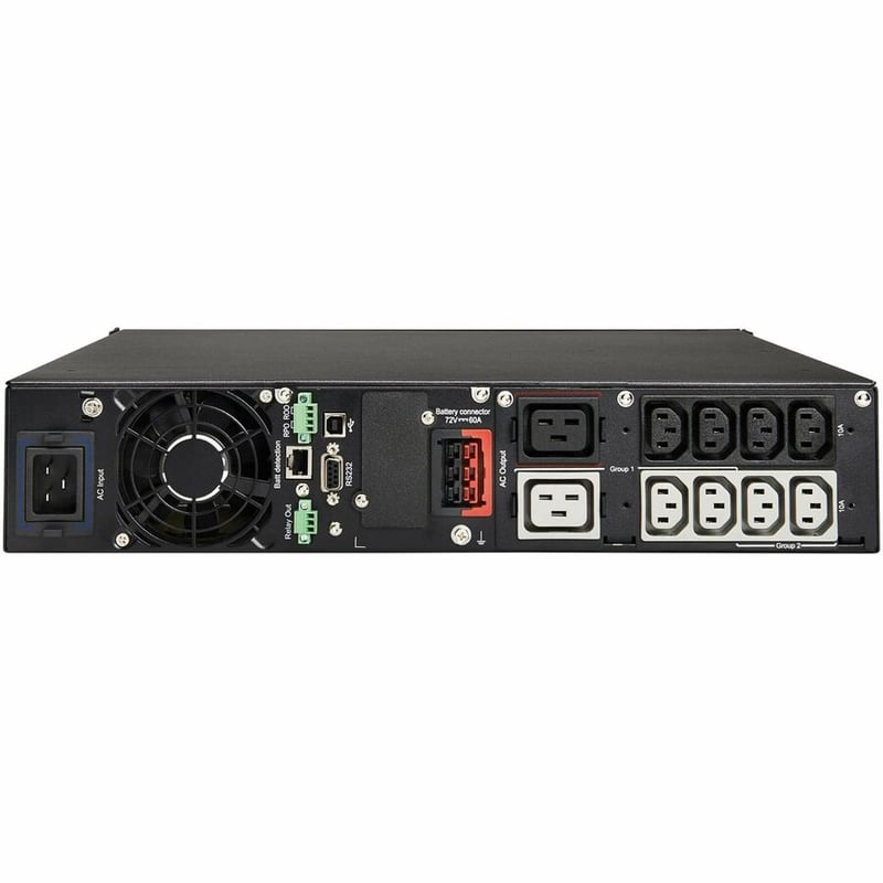 Eaton Tripp Lite Series SmartPro 3000VA 3000W 208V Line-Interactive Sine Wave UPS - 10 Outlets, Extended Run, Network Card Option, LCD, USB, DB9, 2U Rack/Tower Battery Backup - Thumbnail 5