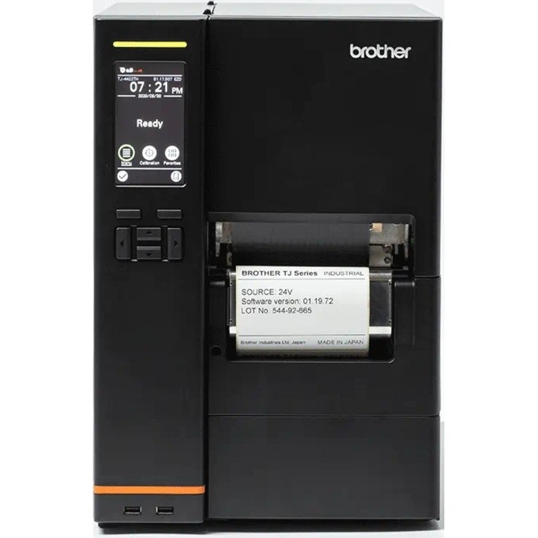 Brother TJ-4522TN Industrial Direct Thermal/Thermal Transfer Printer - Monochrome - Label Print - USB - Serial - Thumbnail 5