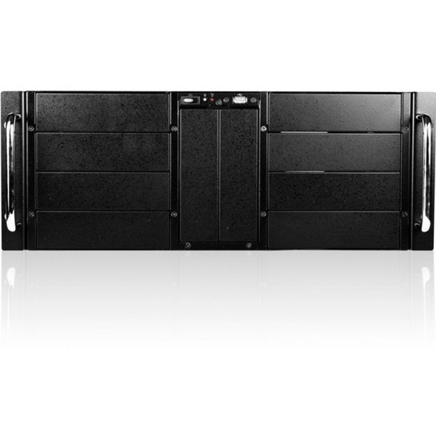 iStarUSA 4U 10-Bay Stylish Storage Server Rackmount with 500W Redundant Power Supply - Thumbnail 2