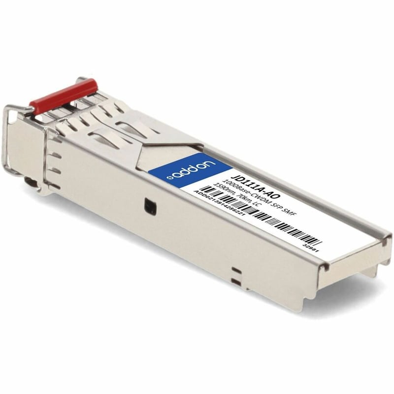 AddOn HP® JD111A Compatible TAA Compliant 1000Base-CWDM SFP Transceiver (SMF, 1590nm, 70km, LC) - Thumbnail 3