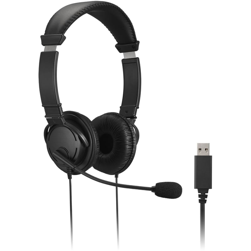 Kensington Classic Headset with Mic and Volume Control - Thumbnail 1