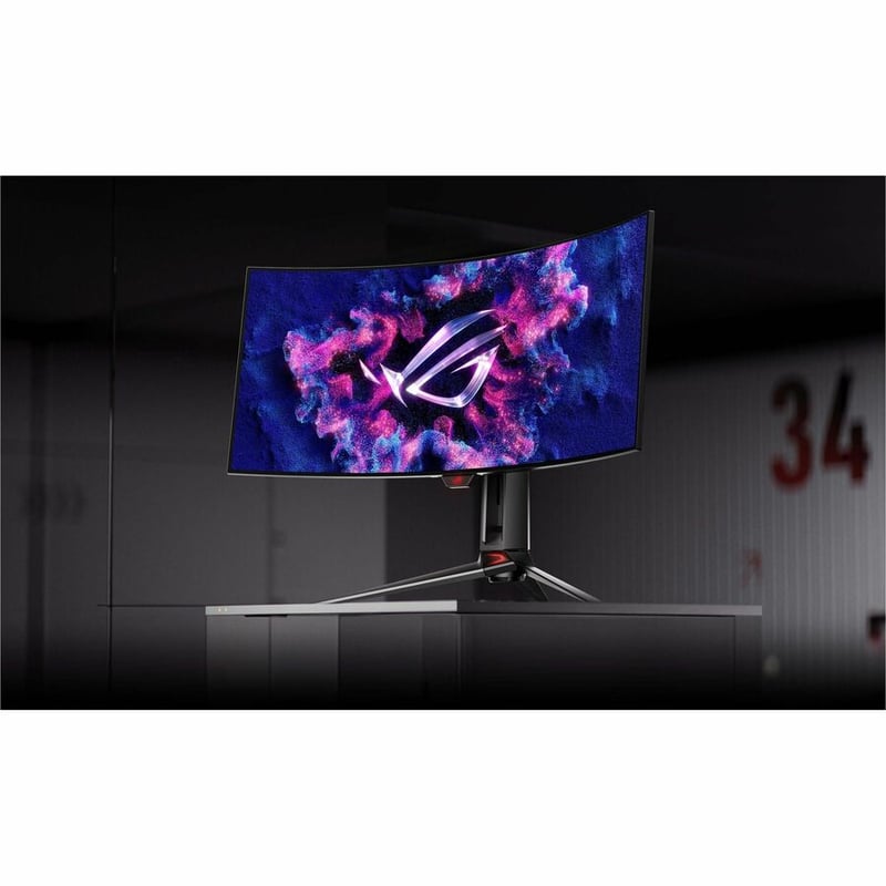 Asus ROG Swift PG34WCDM 34" Class UW-QHD Curved Screen Gaming OLED Monitor - 21:9