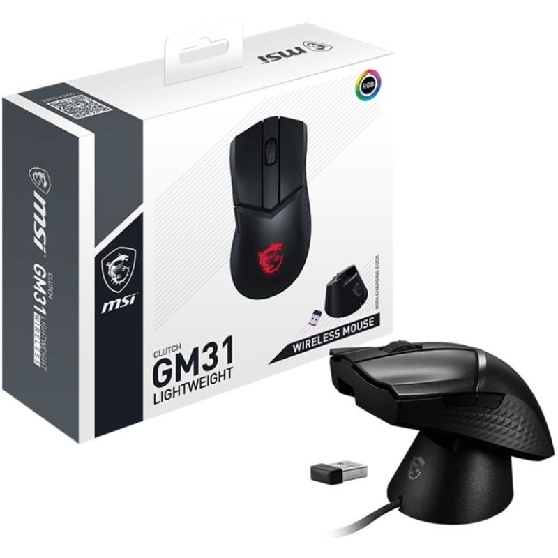 MSI Clutch GM31 Gaming Mouse - Thumbnail 2