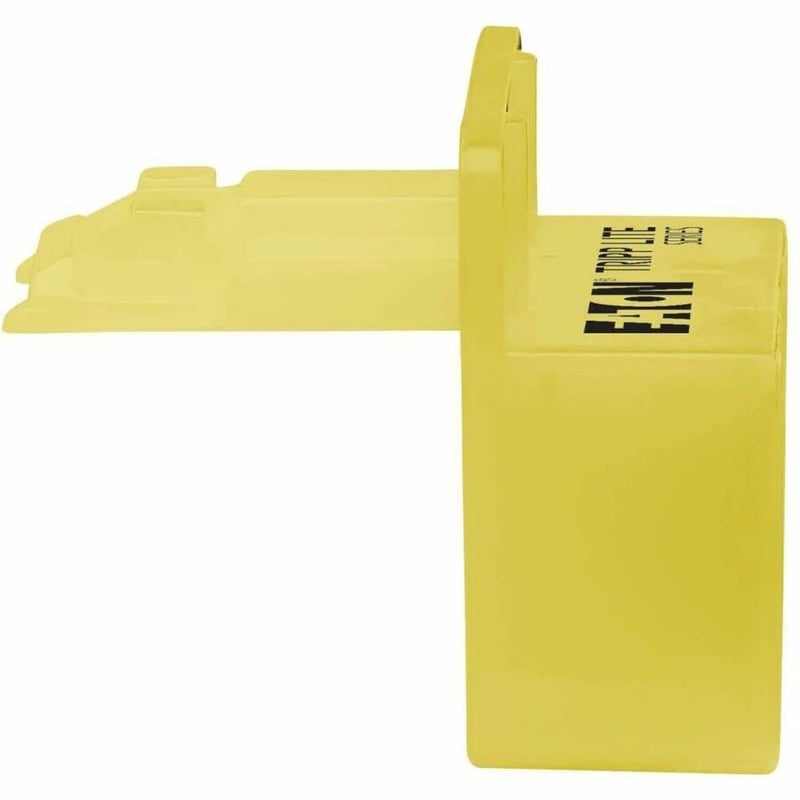 Tripp Lite by Eaton Universal RJ45 Plug Locks Patch Panel Wall Plate Yellow 10 Pack - Thumbnail 4