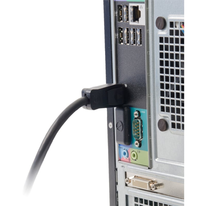 C2G 6ft 4K DisplayPort Cable with Latches - M/M - Thumbnail 2