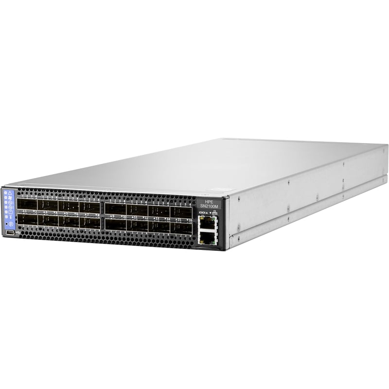 HPE SN2100M 100GbE 8QSFP28 Switch - Thumbnail 1