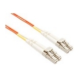 6 METER LC-LC OM1 1GIG FIBER OPTIC CABLE, ORANGE, OFNR, 62.5/125 FIBER, MULTIMOD