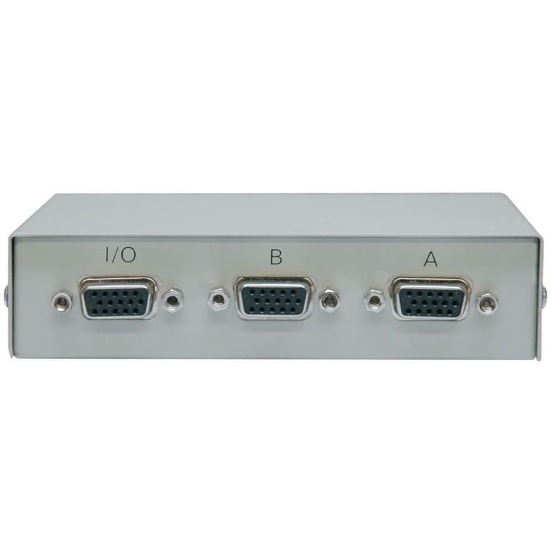 Tripp Lite by Eaton 2-Port Manual VGA/SVGA Video Switch 3x HD15F Metal - Thumbnail 2
