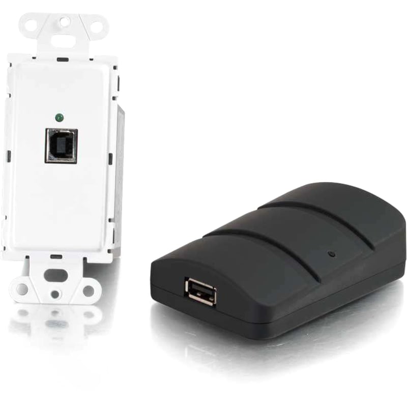 C2G TruLink USB 2.0 Superbooster Wall Plate Transmitter to Dongle Receiver Kit - Thumbnail 2