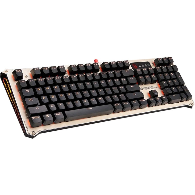 Bloody Gaming Optical Mechanical Gaming Keyboard, Backlit Adjustable - Thumbnail 1