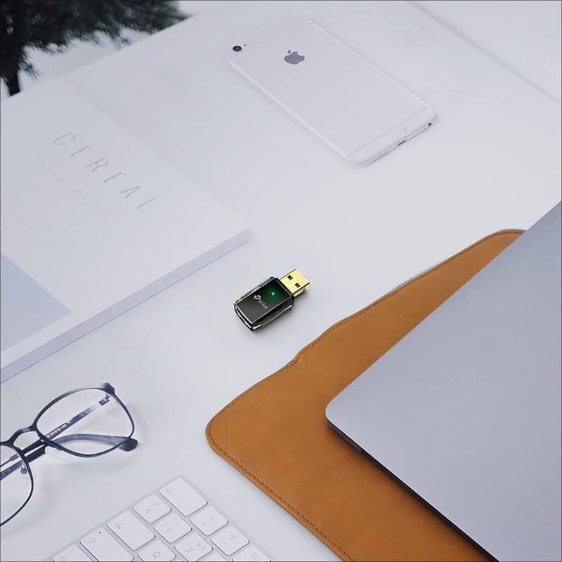 TP-LINK Archer T2U - 11AC USB WiFi Adapter - Dual Band 2.4G/5G AC600 Wireless Network Card - Thumbnail 3