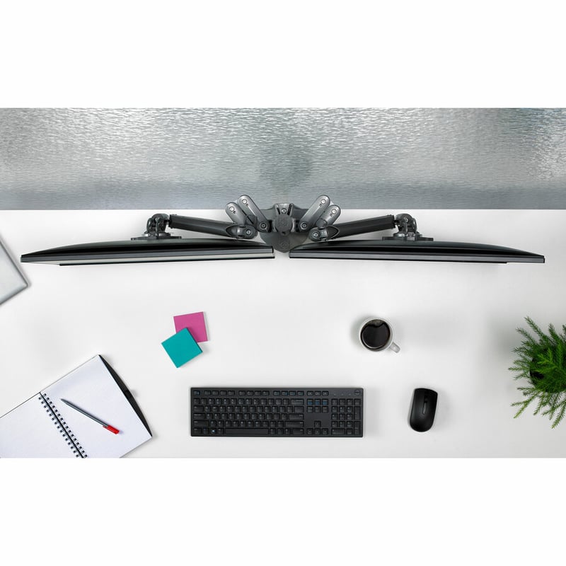 Chief Kontour KXC220W Desk Mount for Monitor, All-in-One Computer - White - Thumbnail 3