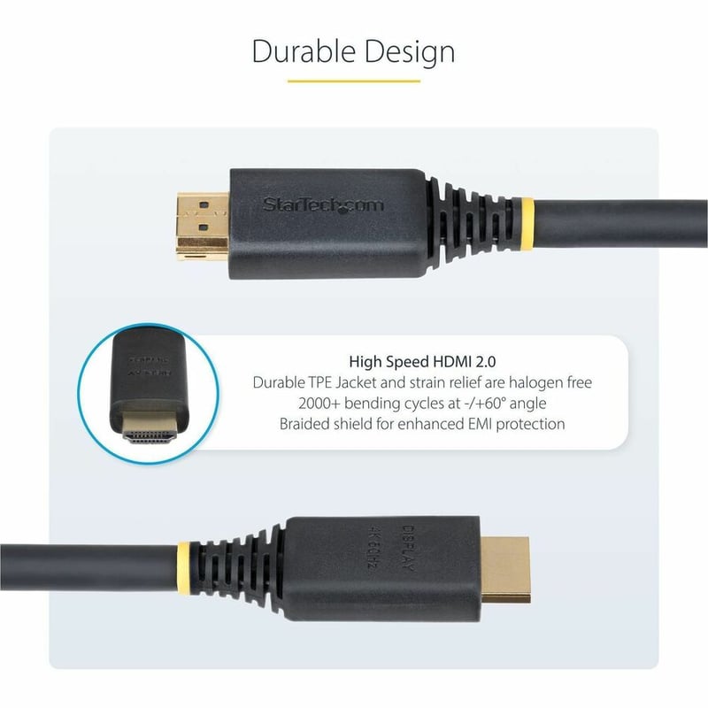 ACTIVE HIGH SPEED HDMI CABLE 30FT ACTIVE HDMI CORD/4K 60HZ/HDR10 - Thumbnail 4