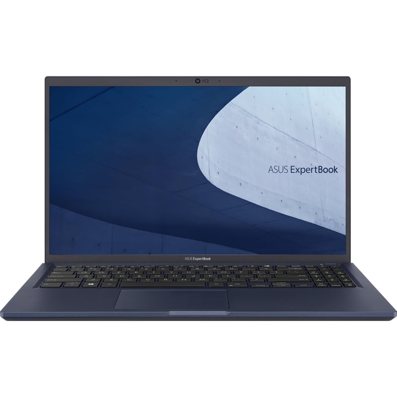 Asus ExpertBook B1 B1500 B1500CEA-XH53 15.6" Notebook - Full HD - Intel Core i5 11th Gen i5-1135G7 - 16 GB - 256 GB SSD - Star Black - Thumbnail 1