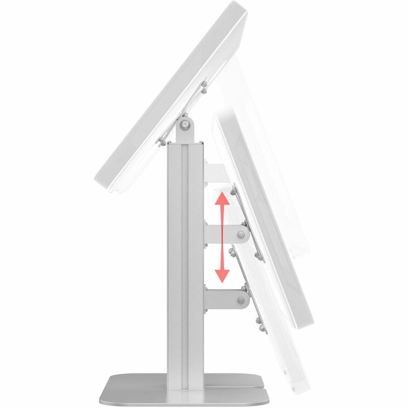 CTA Digital Dual VESA Compatible Table Mount for POS (White) - Thumbnail 4