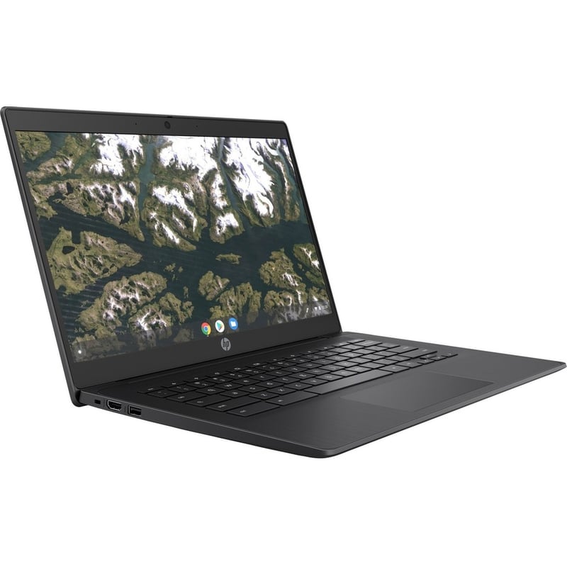 HP Chromebook 14 G6 14" Chromebook - Intel Celeron N4120 - 8 GB Total RAM - 8 GB On-board Memory - 32 GB Flash Memory - Chalkboard Gray - Thumbnail 2