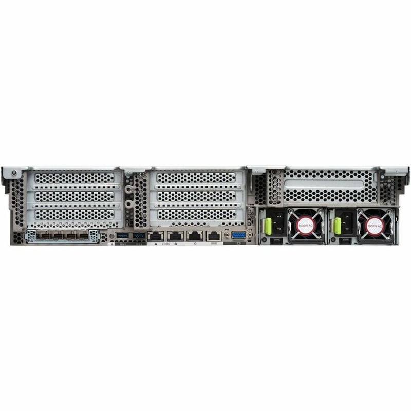 Cisco UCSC-C240-M6SX Barebone System - Refurbished - 2U Rack-mountable - 2 x Processor Support - Thumbnail 3