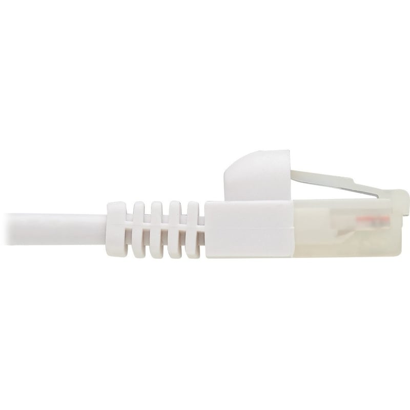 Eaton Tripp Lite Series Safe-IT Cat6a 10G Snagless Antibacterial S/FTP Ethernet Cable (RJ45 M/M), PoE, White, 5 ft. (1.52 m), TAA - Thumbnail 3
