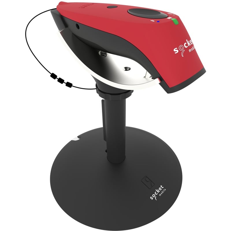 Socket Mobile SocketScan® S740, Universal Barcode Scanner, Red & Charging Stand - Thumbnail 2