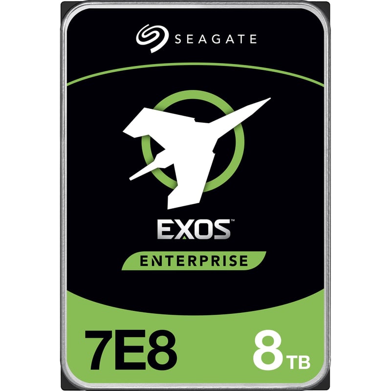 Seagate Exos 7E8 ST8000NM000A 8 TB Hard Drive - Internal - SATA (SATA/600) - Thumbnail 1